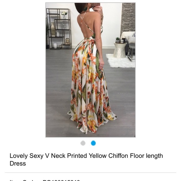 Sexy maxi dress - Picture 2 of 2